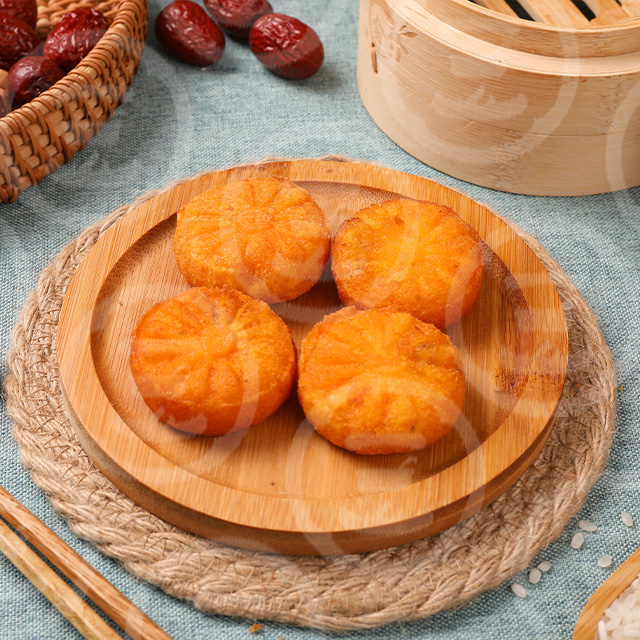 南瓜饼。