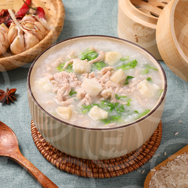 山药瘦肉粥。