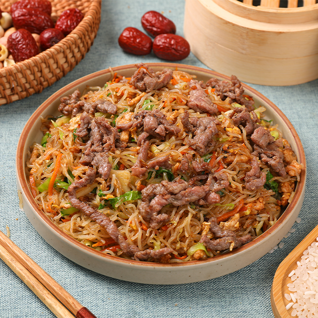 牛肉炒米粉